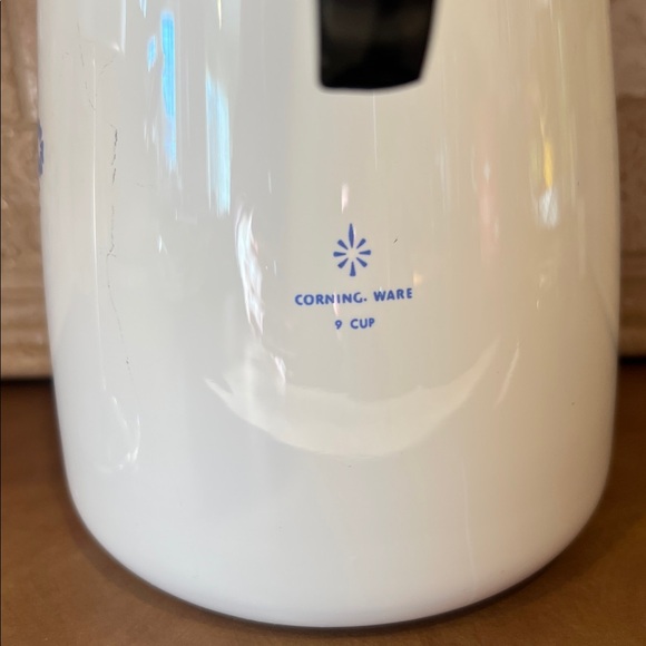 Corningware blue cornflower vintage Coffee 9- cup coffee percolator, Pre-owned - Picture 5 of 7